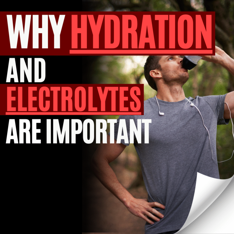 why Hydration and electrolytes are important, Written by Fenrir Power Nutrition.